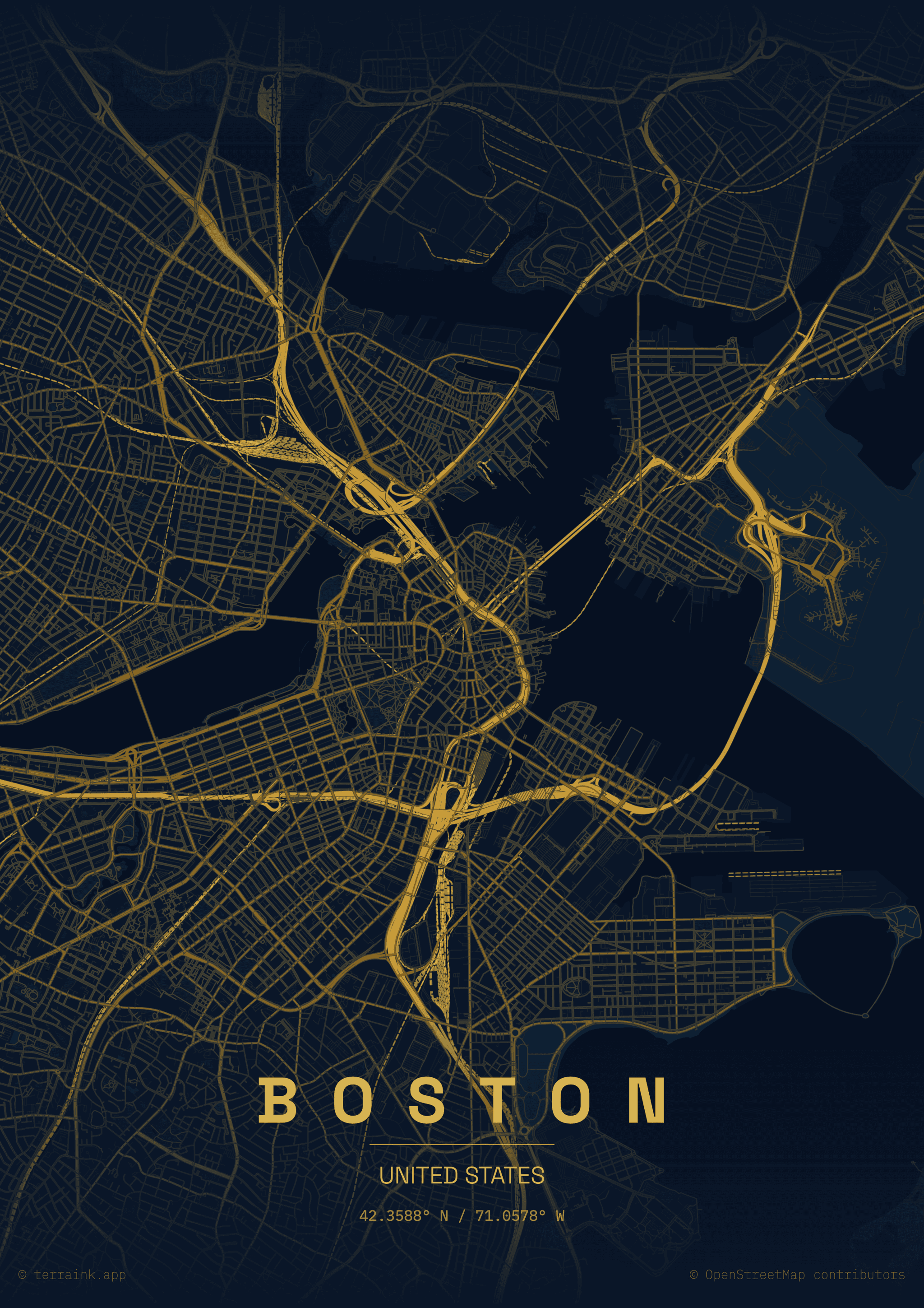 Boston Map